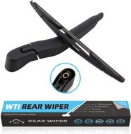 🚗 high-quality wti rear windshield wiper kit - perfect replacement parts for gm buick enclave suv (2008-2015) - fit 15280813 logo