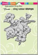 stampendous crw196 cling stamp dogwood logo