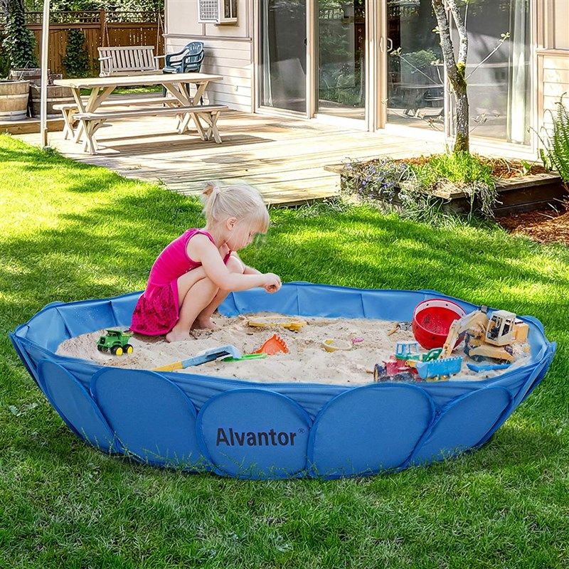 alvantor sandbox backyard foldable accessories 로고