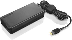 img 2 attached to 💡 Original Lenovo USA Slim Tip 170w AC Adapter (Retail 4X20E50574) with 2 Pin USA Power Cord - Black