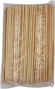 img 1 attached to 🍢 100-Piece Set of 6-Inch ESKONI Bamboo Skewers - Ideal for BBQ, Grilling and More