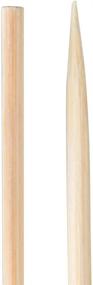 img 3 attached to 🍢 100-Piece Set of 6-Inch ESKONI Bamboo Skewers - Ideal for BBQ, Grilling and More