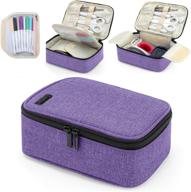 luxja purple carrying case for cricut easypress mini - protective bag for cricut mini heat press (patent pending) logo
