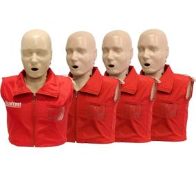 img 1 attached to 💪 CPR Training Kit with Prestan Ultralite Manikins featuring Feedback, and Practi-Trainer Essential AED Trainers