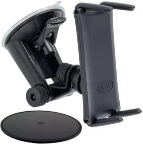 img 4 attached to 📱 ARKON Windshield Dash Car Mount Holder for Samsung Galaxy S10 S9 S8 & Note 9 8 5 - Secure and Convenient Black Retail Edition (SGN217)