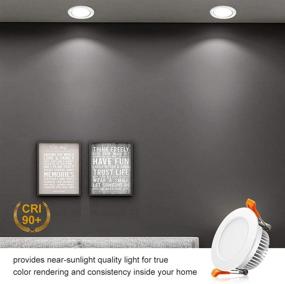 img 1 attached to 💡 ENERGY STAR Certified Dimmable Recessed Lighting Downlight - Equivalent to Traditional Lighting