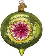 🎄 limelight flare reflection glass blown ornaments - old world christmas tree decorations логотип