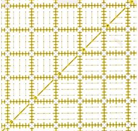 img 1 attached to 📏 12-1/2 x 12-1/2-дюймовый Omnigrid R125 Квилтерский квадрат