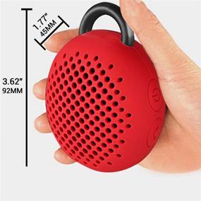 img 2 attached to 🔊 Enhanced SEO: Divoom Bluetune Bean Bluetooth Speaker for Smartphones - Red (Retail Packaging)