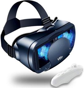 img 4 attached to 👓 VR Headset Virtual Reality 3D Glasses Set with Gamepad - Adjustable VR Goggles Support 7 Inches