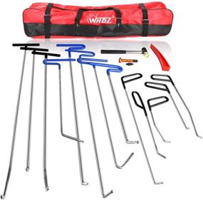 img 4 attached to 🚗 16pcs WHDZ Paintless Dent Repair Rods - Premium Auto Body Dent Repair Hail Damage Removal Tools for Car, Ding & Dent Removal