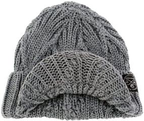 img 3 attached to Born Love Knuckleheads Beanie Stripes: Лучшие аксессуары для мальчиков — шапки и кепки