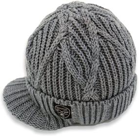 img 4 attached to Born Love Knuckleheads Beanie Stripes: Лучшие аксессуары для мальчиков — шапки и кепки