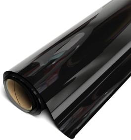 img 4 attached to 🔥 Siser EasyWeed 15" Roll (Black, 10ft) - Durable and Versatile Heat Transfer Vinyl