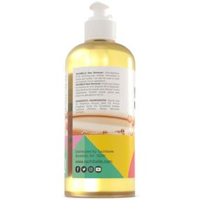 img 2 attached to 🧴 Tachibelle Wax Residue Remover 16 oz - Almond Oil Enriched Post-Depilation Oil for Skin - Removes Wax Off & Oil (Made in USA)