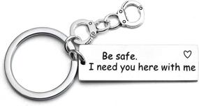 img 4 attached to Firefighter Military Lumberjack Fisherman Keychain Men's Accessories