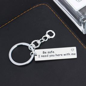 img 2 attached to Firefighter Military Lumberjack Fisherman Keychain Men's Accessories