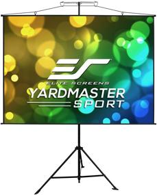 img 4 attached to 🎥 Элитный экран для проектора Yard Master Sport 57 дюймов 1:1: портативный для использования на открытом воздухе и в помещении - Ultra HD, 8K, 4K готов с сумкой для переноски - домашнее кинотеатральное впечатление - Гарантия 2 года.