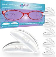 gms optical® anti slip adhesive contoured logo
