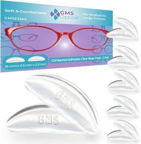 img 4 attached to GMS Optical® Anti Slip Adhesive Contoured