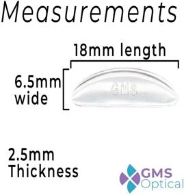 img 3 attached to GMS Optical® Anti Slip Adhesive Contoured