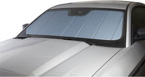 img 4 attached to 🔵 Индивидуальный защитный экран от солнца Covercraft UVS100, UV10966BL, совместимый с моделями Cadillac, Chevrolet и GMC - голубой металлик