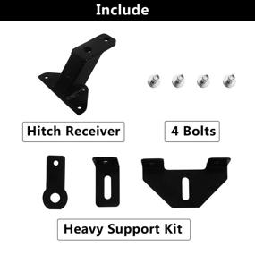 img 1 attached to Hodenn Universal Tractor Receiver Support