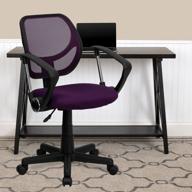 flash furniture mid back black swivel furniture and home office furniture logo