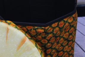 img 3 attached to Креативный складной кресло-табуретка «Складывающийся ананас»