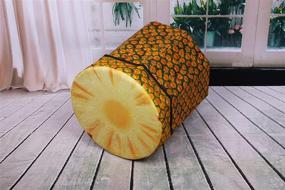 img 1 attached to Креативный складной кресло-табуретка «Складывающийся ананас»