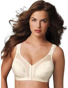 img 4 attached to Playtex Womens Front Close 4695B White Women's Clothing for Lingerie, Sleep & Lounge