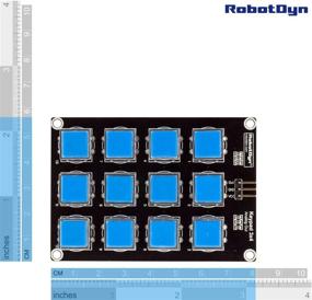 img 2 attached to 🔢 RobotDyn 3x4 Button Keypad Module with Analog Output - Ideal for Arduino, Raspberry Pi, and STM32