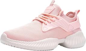 img 4 attached to 👟 DYKHMATE Women's Athletic Shoes: Extra Comfort, Lightweight, Breathable