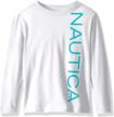 nautica little sleeve graphic print boys' clothing for tops, tees & shirts logo