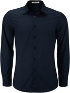 audate shirts sleeve business formal men's clothing and shirts logo