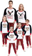 👨 boys' clothing: family matching christmas pajamas and sleepwear sets logo