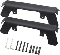 🔒 dxgtoza generator theft deterrent bracket protection set for honda eu2200i, eu2000i, eu2000i companion, eu2000i camo (63230-z07-010ah) - 2pcs logo