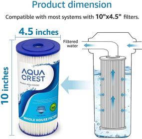 img 3 attached to 💧 AQUACREST Compatible Culligan R50 BBSA WFHDC3001: Superior Filtration for Cleaner Water