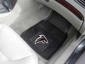 img 3 attached to 🏈 Premium NFL Atlanta Falcons Car Mat: Fanmats 8885 Vinyl Heavy Duty, Black, 18"x27