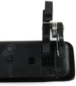 img 1 attached to Высококачественные дверные ручки ECCPP для Ford Ranger 1998-2011 - наружная передняя дверь водителя и пассажира (2 шт.) - элегантная черная отделка