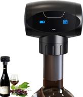 🍷 foneta electric wine stopper with vacuum pump - food-grade silicone, automatic wine bottle sealer and preserver to keep wine fresh - ideal gift for wine enthusiasts logo