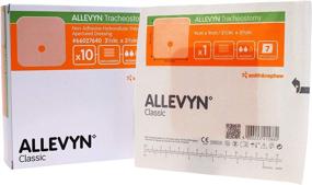 img 1 attached to 🎗️ Allevyn Tracheostomy Dressing, 3.5"x3.5" - Set of 5