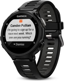 img 2 attached to 🏃 Garmin Forerunner 735 XT Black-Grey GPS 2016: Advanced Running Watch with GPS Tracking