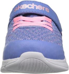 img 3 attached to SKECHERS Comfy Toddler Little Black Boys' Shoes in Sneakers
