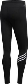 img 1 attached to 🏃 Ultimate Performance: adidas Men's Run It 3-Stripes Tights for Optimal Training