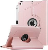 🌷 fintie ipad mini 5/4 case - 360 degree rotating stand cover, auto sleep/wake, rose gold logo