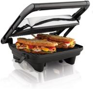 🛍️ discontinued hamilton beach 25460 panini press gourmet sandwich maker: shop now before it's gone! логотип