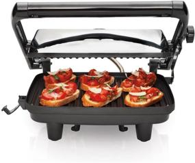 img 3 attached to 🛍️ Discontinued Hamilton Beach 25460 Panini Press Gourmet Sandwich Maker: Shop Now Before It's Gone!