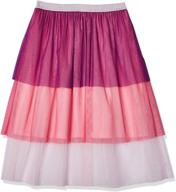 🎀 adorable and stylish: amazon brand - spotted zebra girls' midi tutu skirt logo
