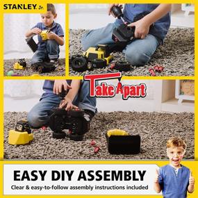 img 2 attached to Stanley Jr Apart Loader TT002 SY: Expertly Designed and Built by Stanley for Junior Engineers!